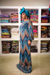 Ankara Long Dress